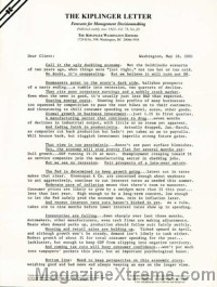 Kiplinger Letter